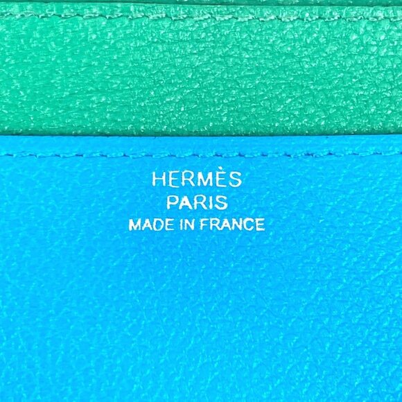 HERMES Blue Wallet - Picture 9 of 16